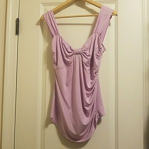 BCBG Lavender Tank Top - Size L